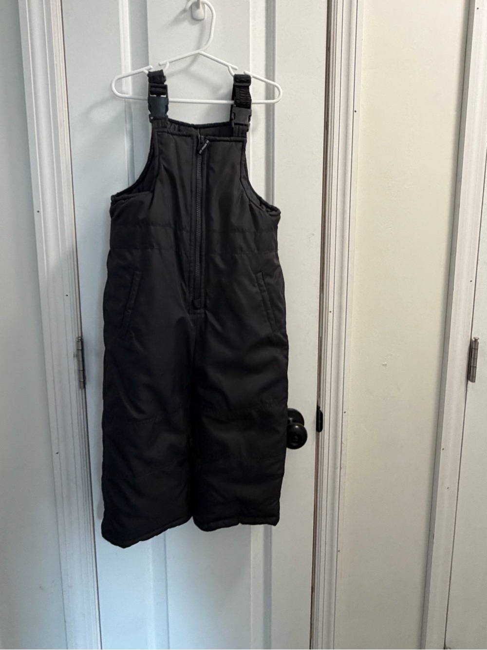 Oshkosh Kids Black Insulated Snow Bib Overalls